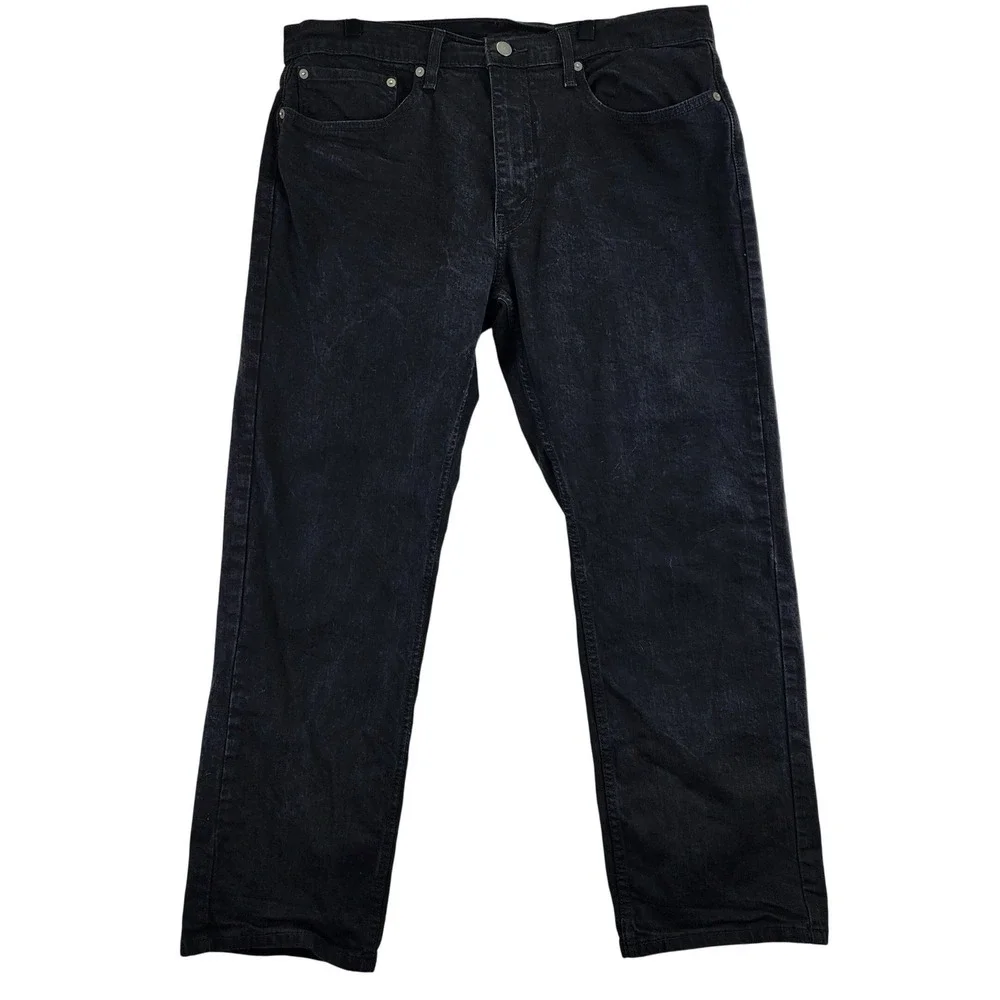 Levis 511 Slim Fit Jeans Mens‎ 36x30 (Fits: 36x29.5) Black Denim